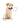 Puppt holding magnifying glass in it's mouth-pet food and supplement packaging