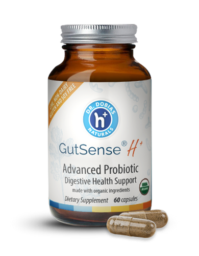 GutSense® H+ probiotic for people | Dr. Dobias