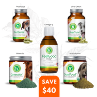 Dr. Dobias natural dog supplement bundle