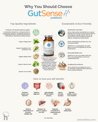 GutSense® certified organic probiotic for dogs | Dr. Dobias