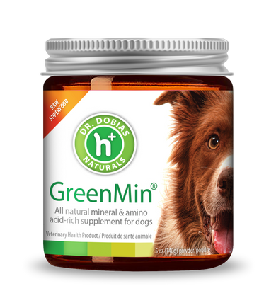 GreenMin® natural mineral and green superfood for dogs | Dr. Dobias