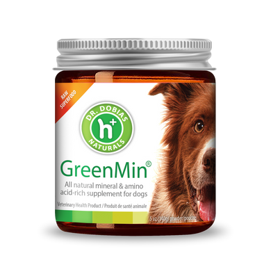 GreenMin® natural mineral and green superfood for dogs | Dr. Dobias