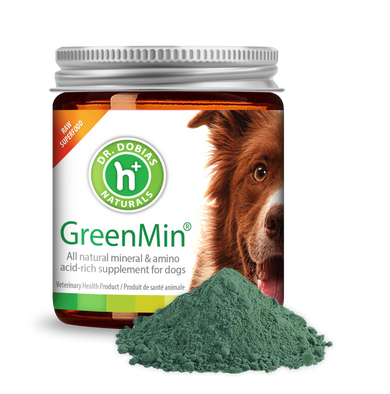 GreenMin® natural mineral and green superfood for dogs | Dr. Dobias