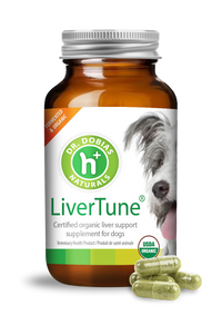 LiverTune® certified organic liver support for dogs | Dr. Dobias