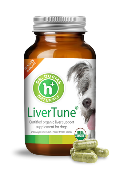 LiverTune® certified organic liver support for dogs | Dr. Dobias
