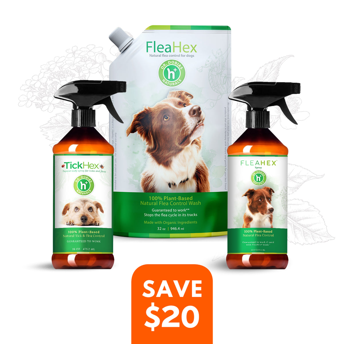 Flea & Tick Bundle (Step 1,2,3) – Dr. Dobias Healing Solutions