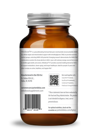 A bottle of vitamin supplement