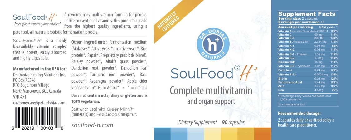 SoulFood® H+ - Dr. Dobias Natural Healing