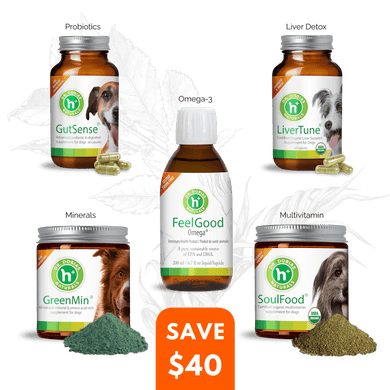 Dr. Dobias natural dog supplement bundle